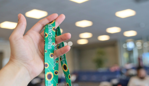 Sunflower Lanyard