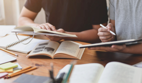 Students Studying