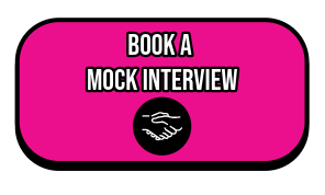 Button- book a mock interview, Click image to go to the careers appointment booking page