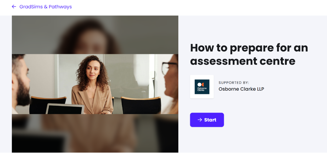 Rectangular photo - LANDSCAPE - Optimised for web, Click image to go to the Target Jobs pathway How To Prepare For An Assessment Centre