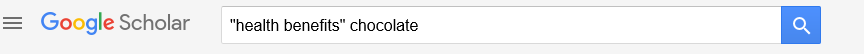Google Scholar 2, Search example