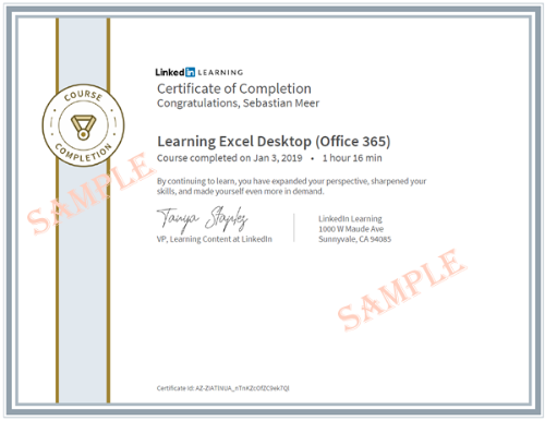 best linkedin learning certifications