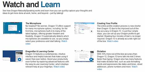Screenshot of dragon training page, Screenshot of dragon training page