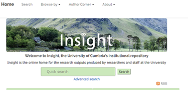 Library resources - Insight system screenshot