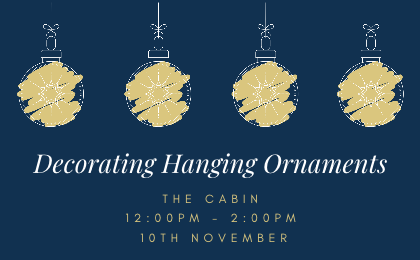 Decorating Hanging Ornaments Image Poster