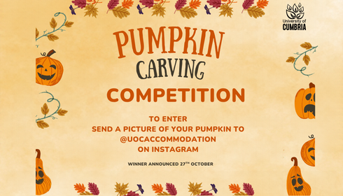 Pumpkin Carving Competition Poster