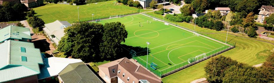 Outside of the Lancaster Campus Sports Complex Building