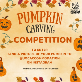 Pumpkin Carving Competition Poster