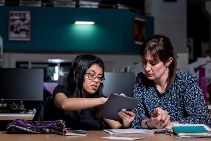 Two students