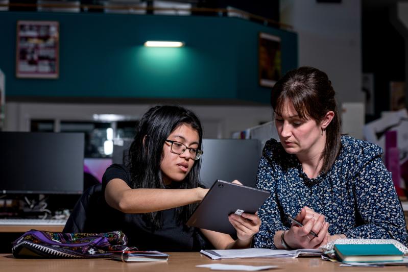 Two students