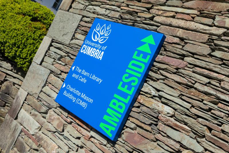 Ambleside Campus Sign
