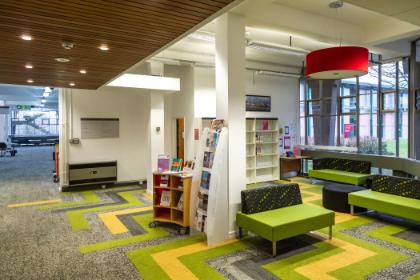 Lancaster Student Enquiry Point Waiting Area