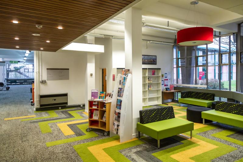 Lancaster Student Enquiry Point Waiting Area