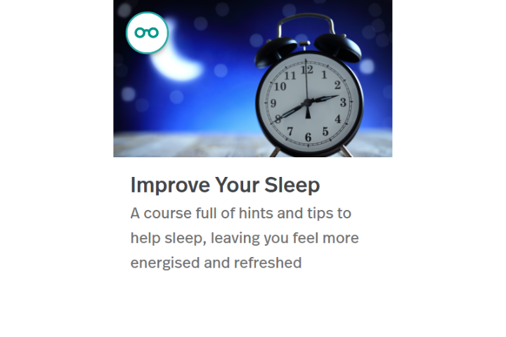 Togetherall | Improve your sleep course