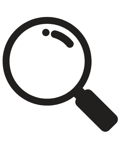 Magnifying Glass Icon, Magnifying Glass Icon