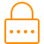 dl_passwords, orange cartoon of a lock