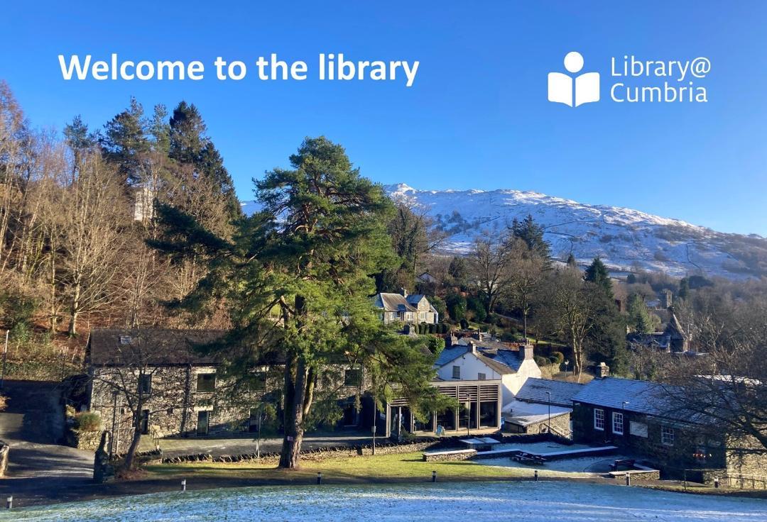 Square - Optimised for web, Ambleside campus library in the snow