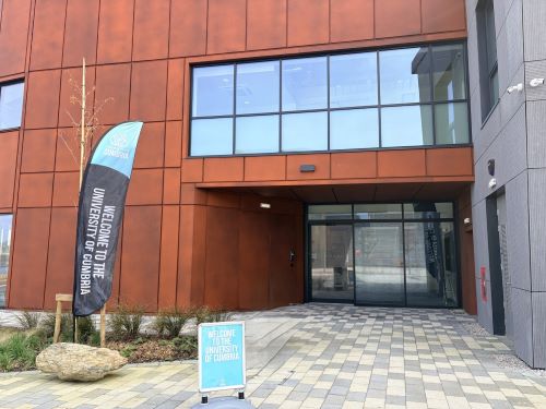 Barrow entrance, Door to Barrow-in-Furness campus