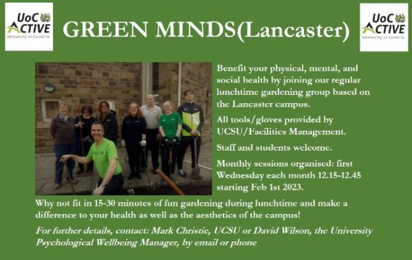 Green Minds poster, 