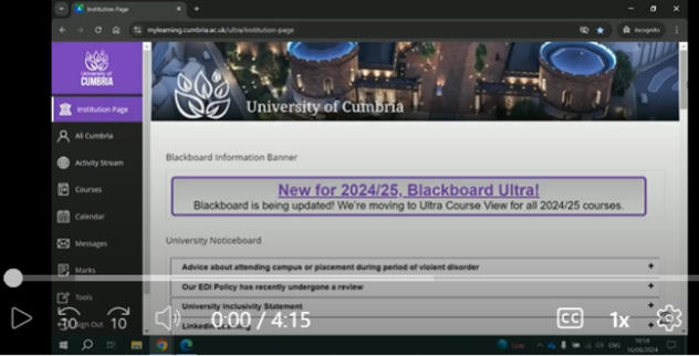 BB1.png, Image of Blackboard Ultra Video.