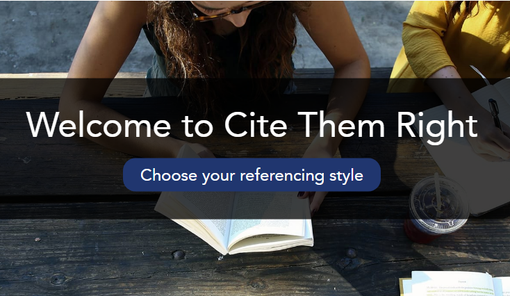 Cite them right online, Cite them right online
