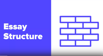 Essay structure video, Video title page: Essay structure