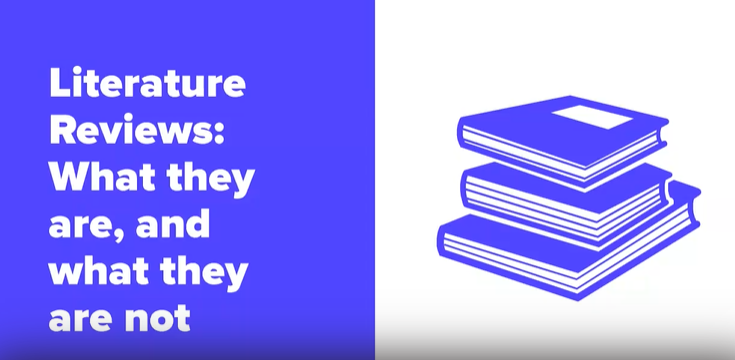 literature reviews, literature reviews video