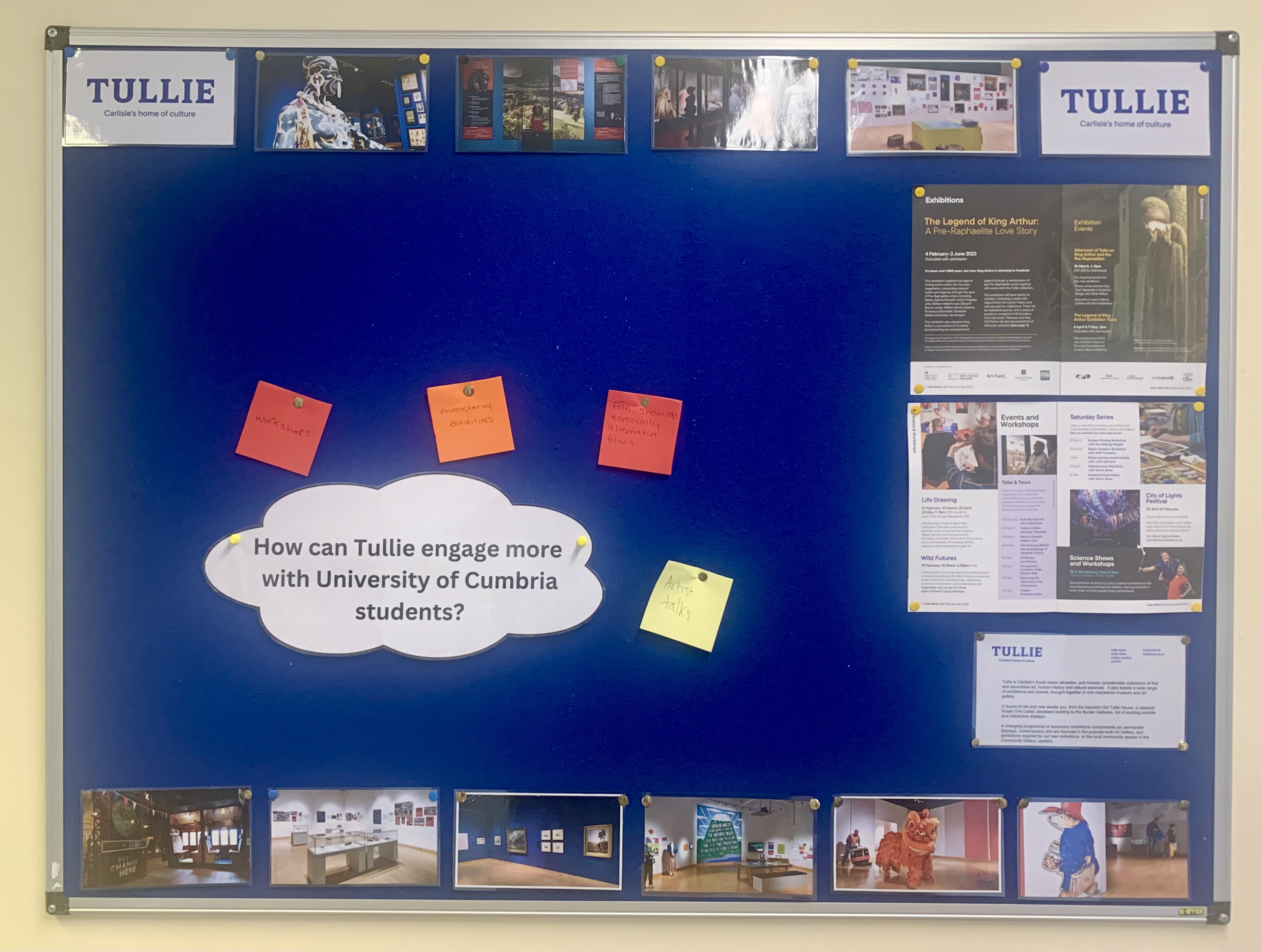 Tullie house message board Brampton, 