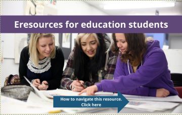 Eresources for education tutorial, Eresources for education articulate tutorial