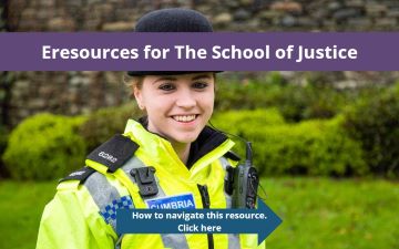School of Justice eresources, Eresources for School of Justicearticulate tutorial