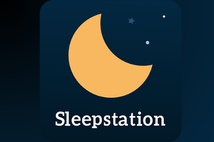 The image shows the logo for NHS programme 'sleepstation'