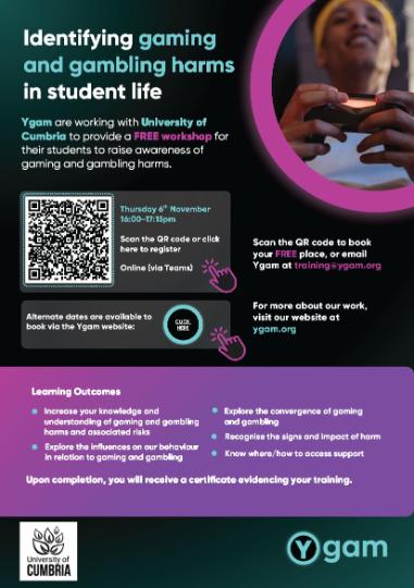 YGam Student Flyer, YGam Student Flyer