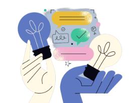 Two Hands Holding Lightbulbs - Knowledge Base, Two Hands Holding Lightbulbs Representing Knowledge Base