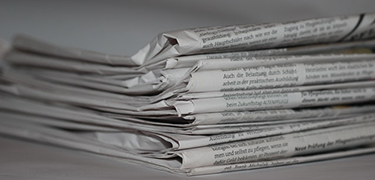 Library resources - newspapers image