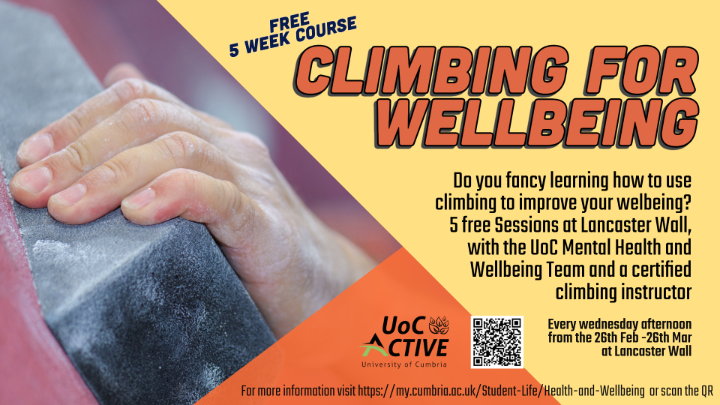 Lancaster Climbing for wellbeing, 